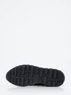Rapid Soul – Sneaker aus Leder und Textil oliv