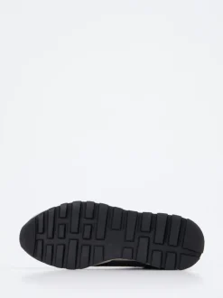 Rapid Soul – Sneaker aus Velours und Textil grau