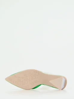 RAS – Mules aus Kalbleder mit transparentem Riemen