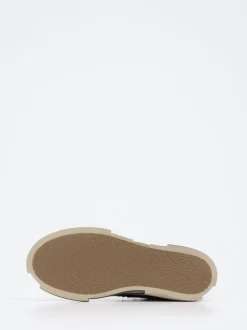 Rebecca White – High-Top Sneaker aus Veloursleder blau