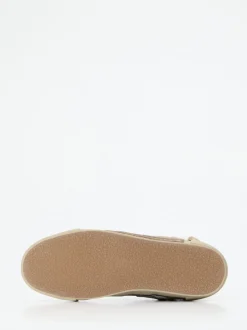 Rebecca White – High-Top Sneaker aus Veloursleder Patchwork