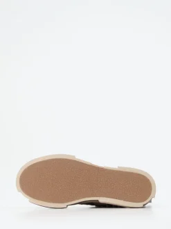 Rebecca White – High-Top-Sneaker aus Leder blau