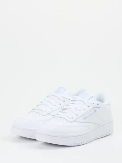 Reebok – Low-Top Sneaker aus Glattleder weiß