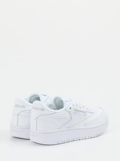Reebok – Low-Top Sneaker aus Glattleder weiß