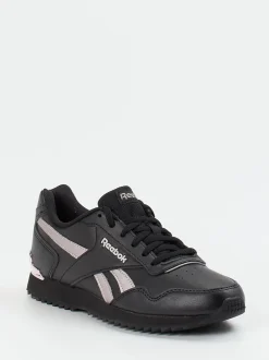 Reebok – Retro-Sneaker aus Synthetik in Schwarz