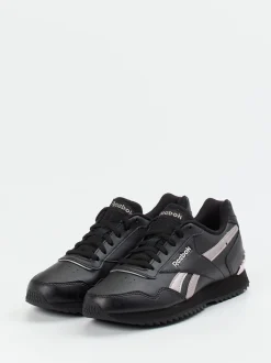 Reebok – Retro-Sneaker aus Synthetik in Schwarz