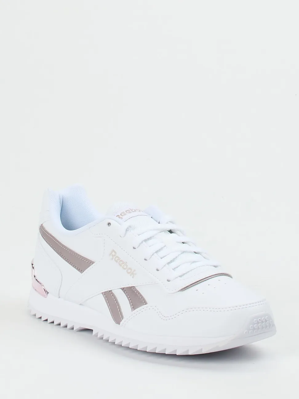Reebok – Retro-Sneaker aus Synthetikleder Weiß