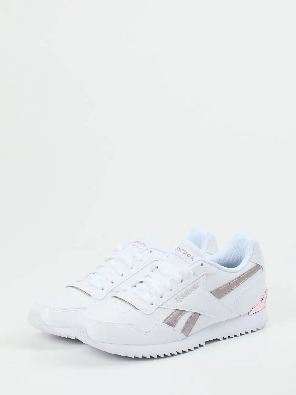 Reebok – Retro-Sneaker aus Synthetikleder Weiß