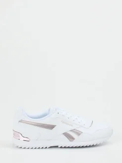 Reebok – Retro-Sneaker aus Synthetikleder Weiß