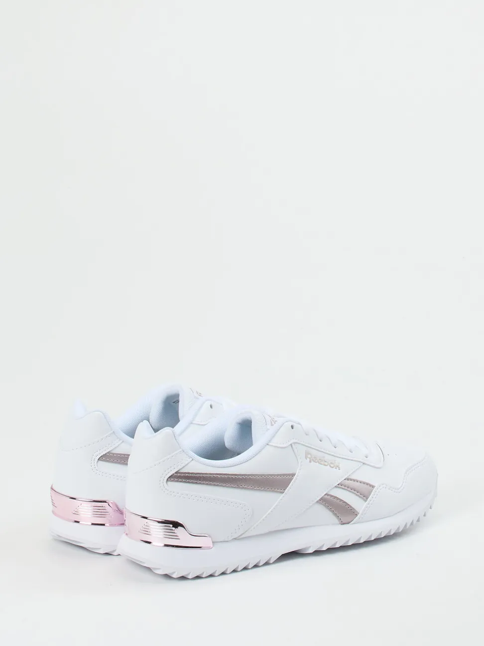 Reebok – Retro-Sneaker aus Synthetikleder Weiß