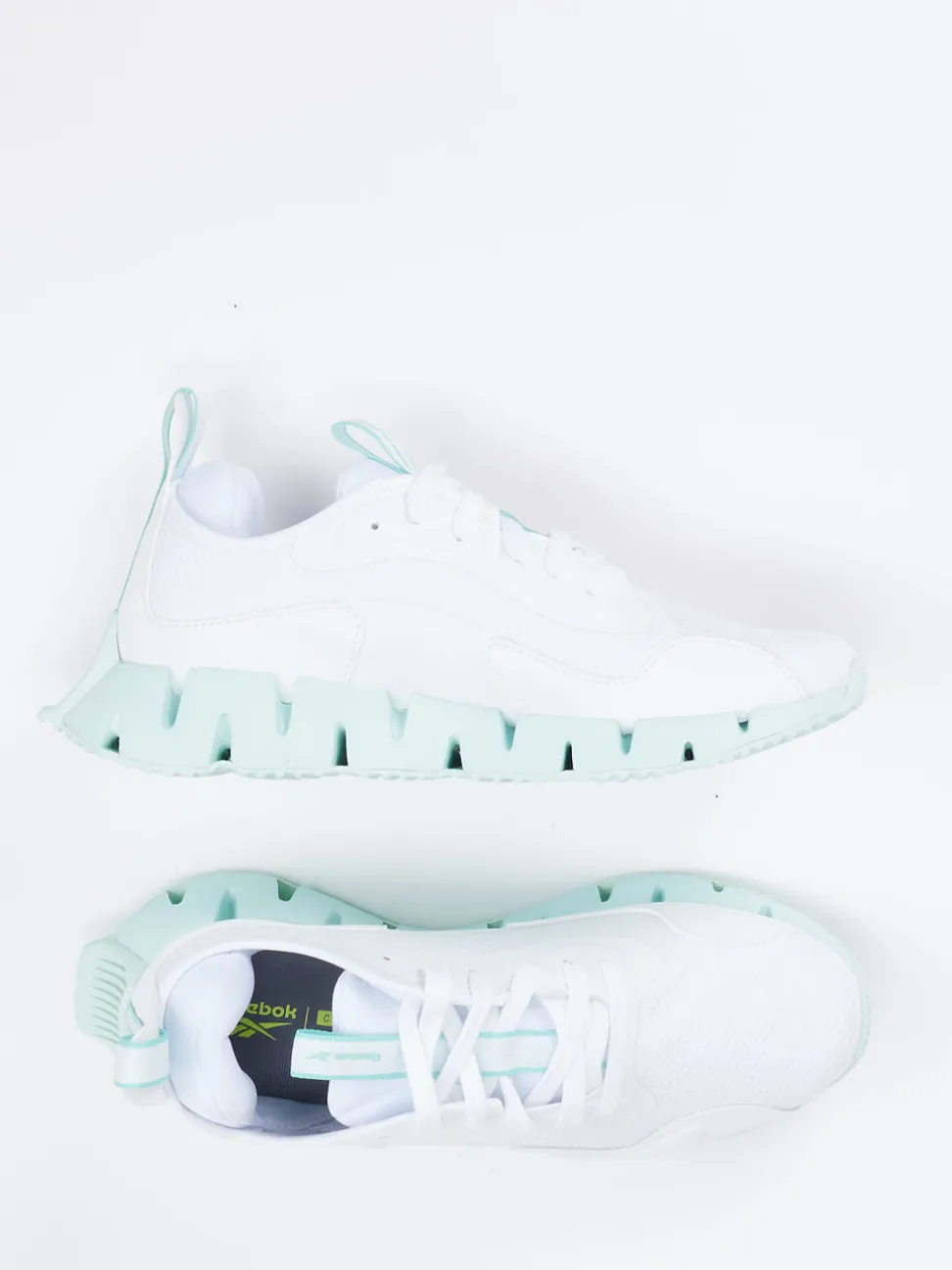 Reebok – Sneaker aus Textil mit Chunky-Sohle Mint