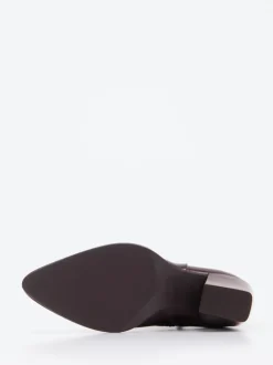 Regarde Le Ciel – Stiefelette aus Kalbleder dunkelrot