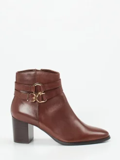 Regarde Le Ciel – Stiefelette aus Lammleder braun