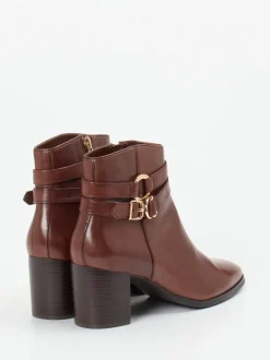 Regarde Le Ciel – Stiefelette aus Lammleder braun