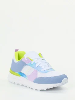 Richter – Kinder-Sneaker aus Mesh und Textil weiß