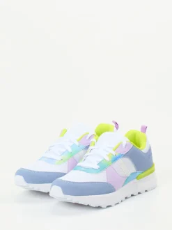 Richter – Kinder-Sneaker aus Mesh und Textil weiß