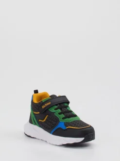 Richter – Klettsneaker aus Textil in Schwarz