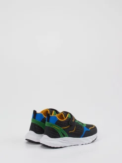 Richter – Klettsneaker aus Textil in Schwarz