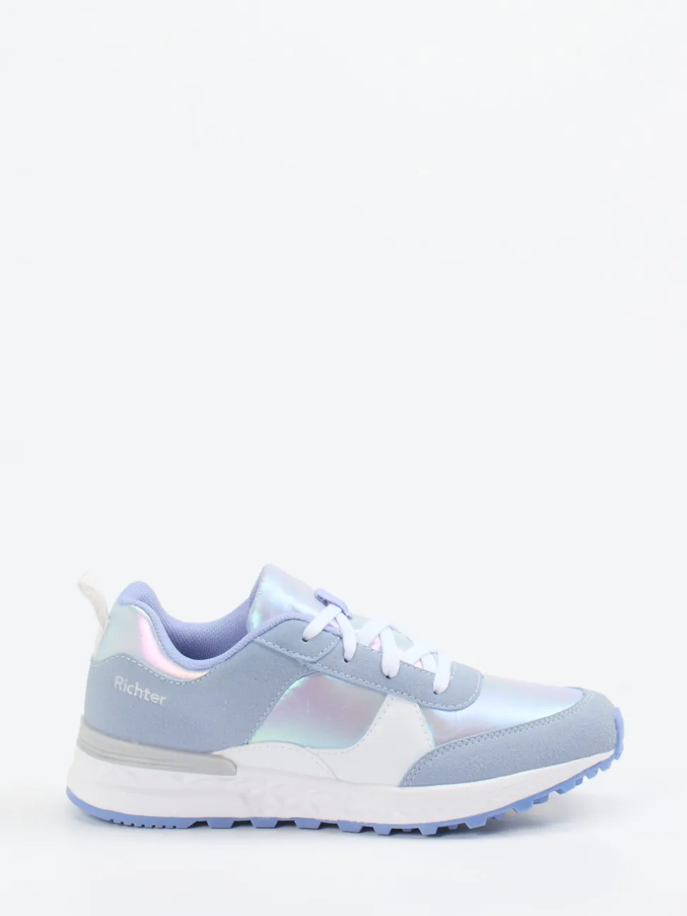 Richter – Low-Top Sneaker aus Textil in Hellblau