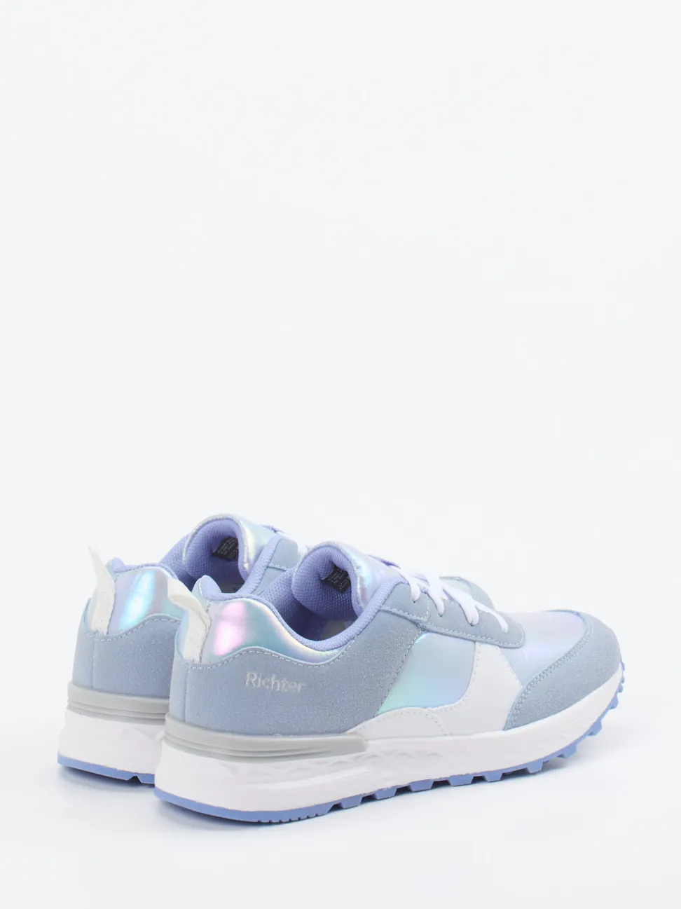 Richter – Low-Top Sneaker aus Textil in Hellblau