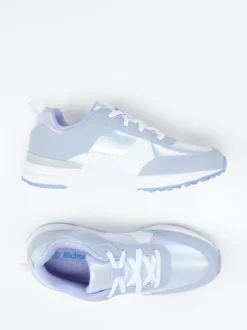 Richter – Low-Top Sneaker aus Textil in Hellblau