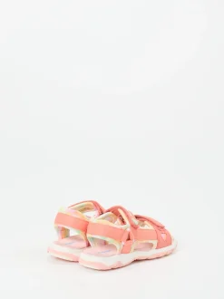 Richter – Outdoorsandalen aus Textil in Korallrosa