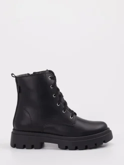 Richter – Schnürboots aus Kalbleder Schwarz