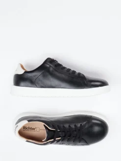 Richter – Sneaker aus Kalbleder Schwarz