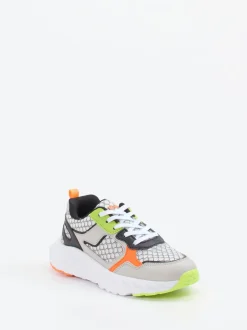 Richter – Sneaker aus Textil mit Neonakzenten