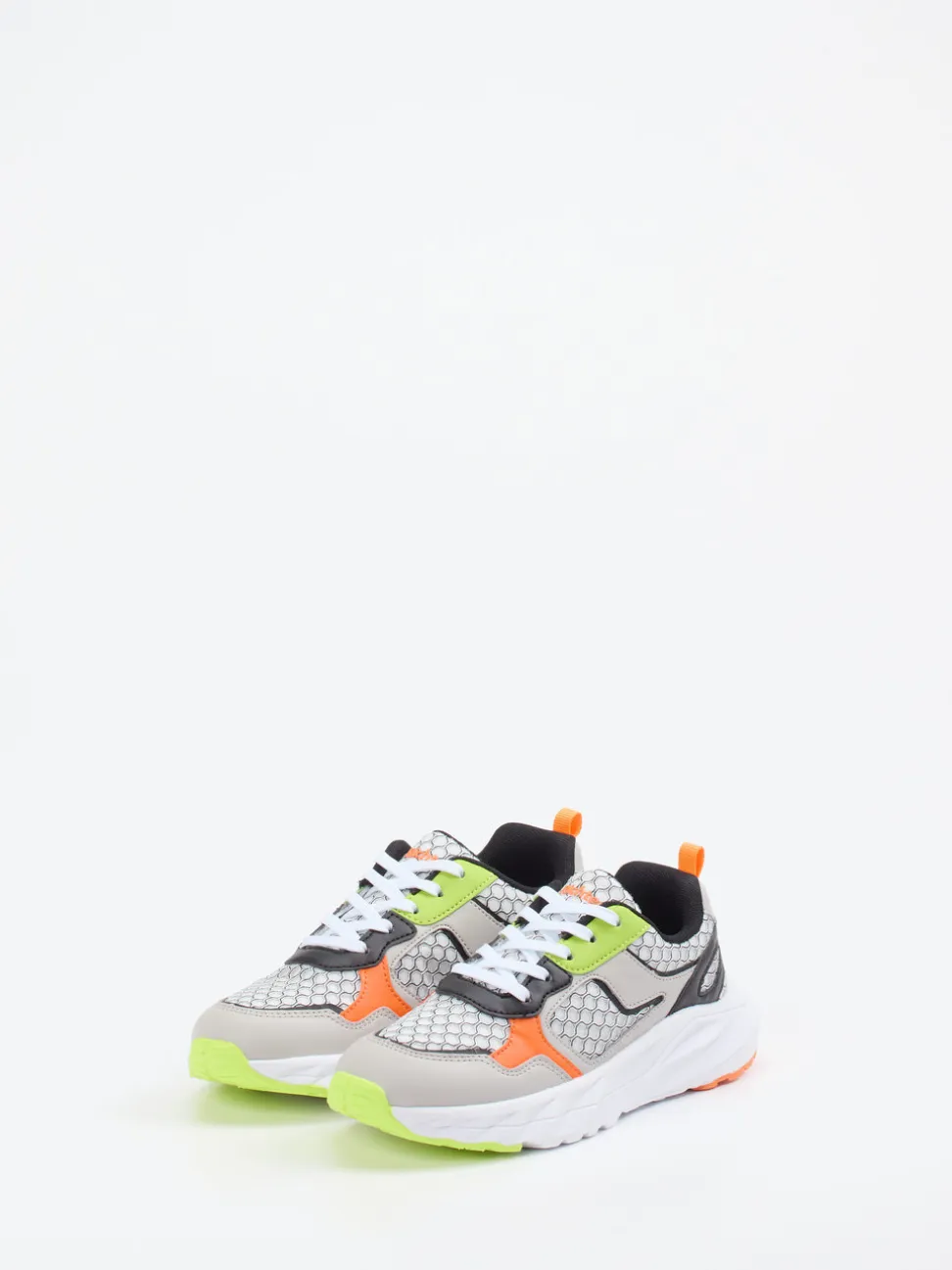 Richter – Sneaker aus Textil mit Neonakzenten
