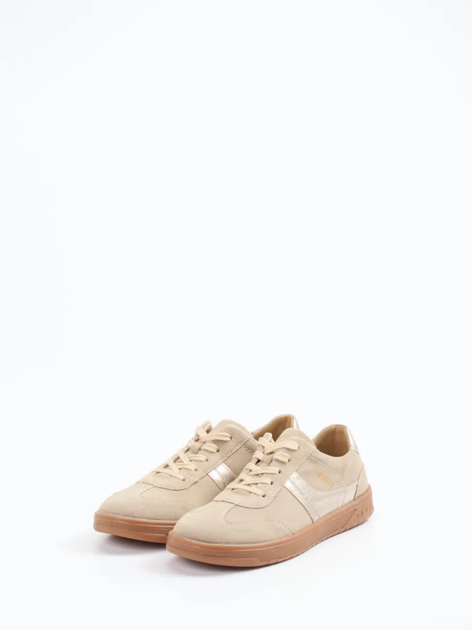 Richter – Sneaker aus Veloursleder mit Metallic-Detail