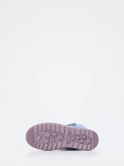 Richter – Winterstiefel aus Textil in Hellblau irisierend