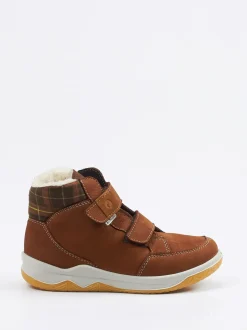 Ricosta – Kinder-Winterboot aus Nubukleder rostbraun