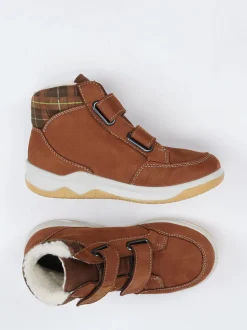Ricosta – Kinder-Winterboot aus Nubukleder rostbraun
