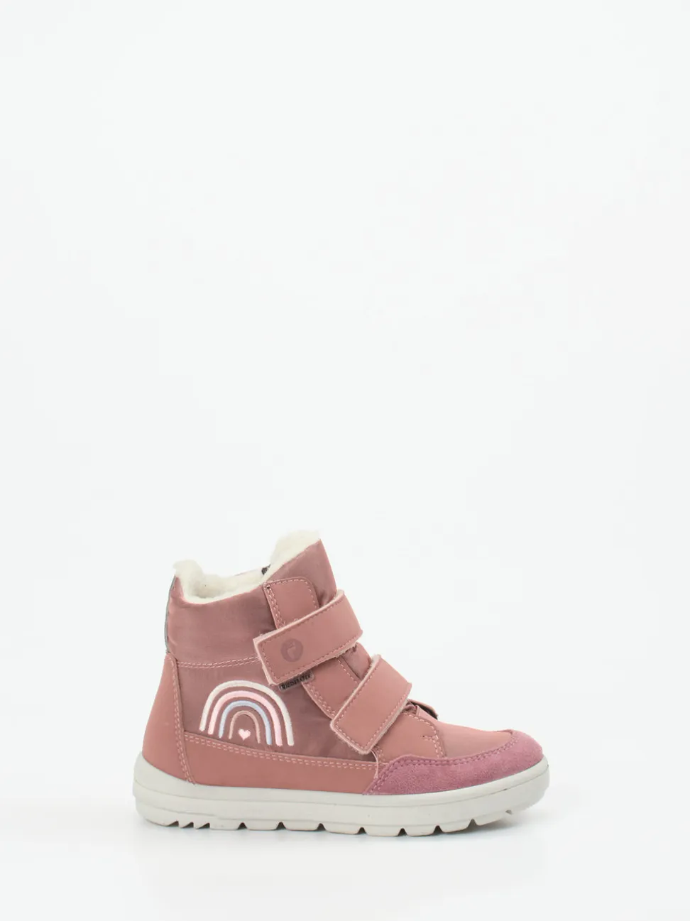 Ricosta – Kinder-Winterboots aus Textil in Altrosa