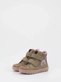 Ricosta – Klettboots aus Textil in Olivbeige