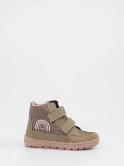 Ricosta – Klettboots aus Textil in Olivbeige