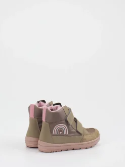 Ricosta – Klettboots aus Textil in Olivbeige