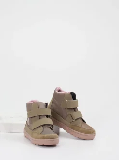 Ricosta – Klettboots aus Textil in Olivbeige