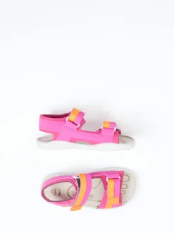 Ricosta – Klettsandale aus Synthetik in Pink