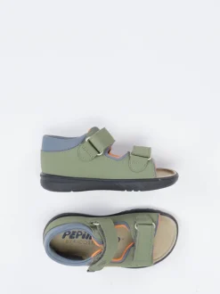 Ricosta – Klettsandalen aus Synthetik in Olivgrün