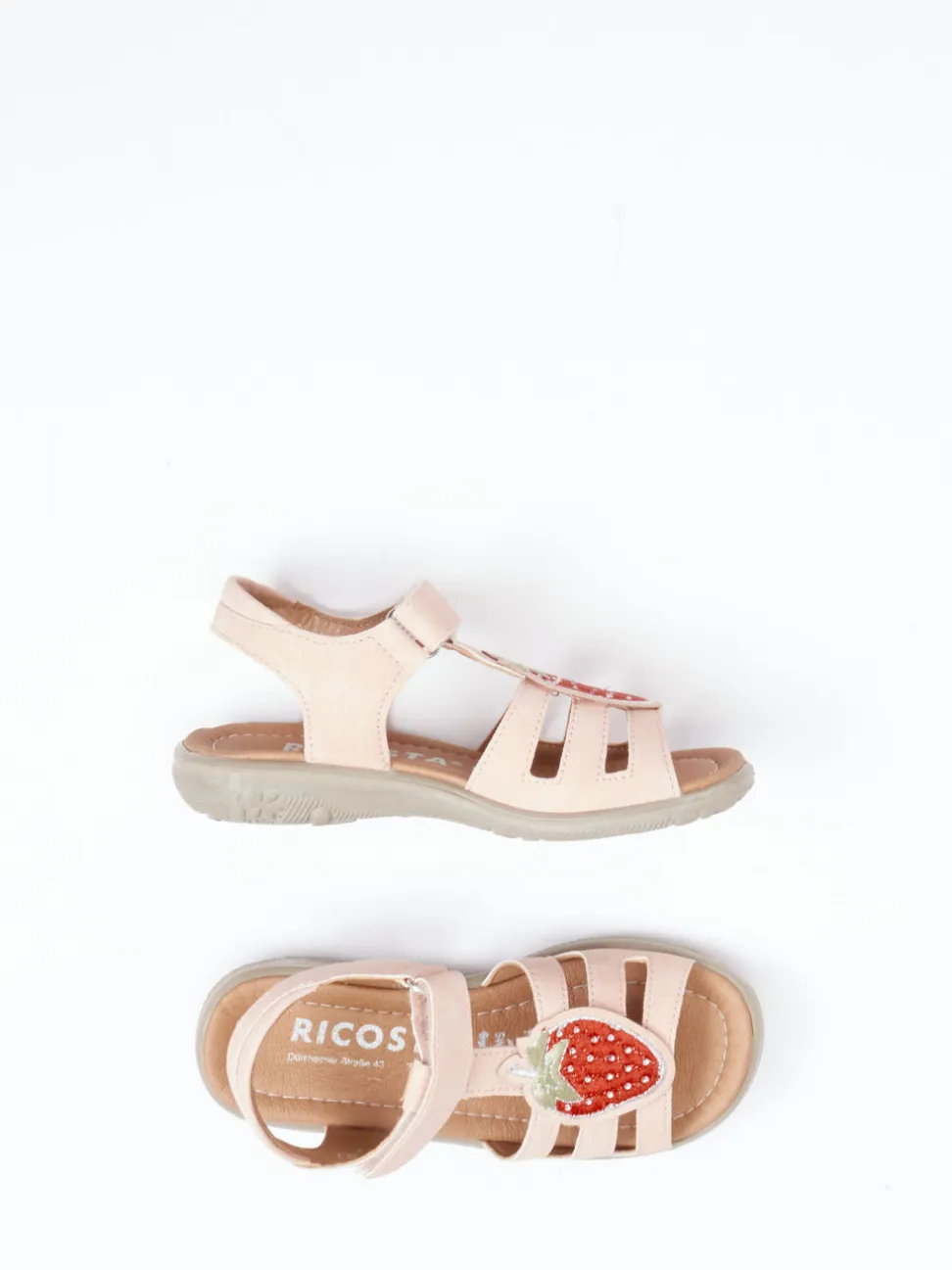 Ricosta – Klettsandalen aus Synthetik in Rosa