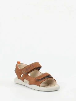 Ricosta – Klettsandalen aus Nubukleder rostbraun