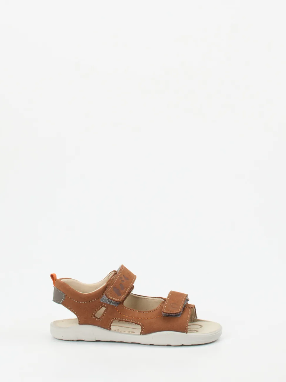 Ricosta – Klettsandalen aus Nubukleder rostbraun