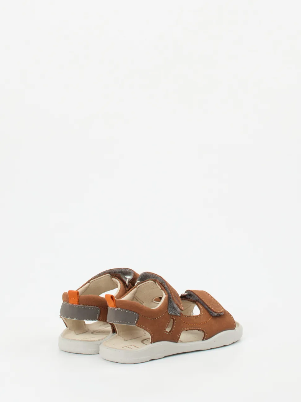 Ricosta – Klettsandalen aus Nubukleder rostbraun