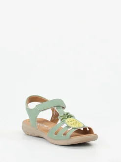 Ricosta – Klettsandalen aus Synthetik in Salbeigrün
