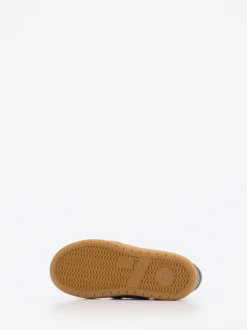 Ricosta – Klett-Sneaker aus Veloursleder grün