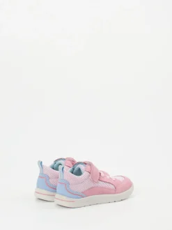 Ricosta – Klettsneaker aus Veloursleder Rosa