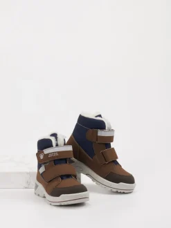 Ricosta – Klettstiefel aus Synthetik Braun