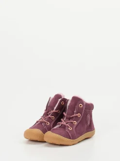Ricosta – Lauflernboots aus Nubukleder in Pflaume